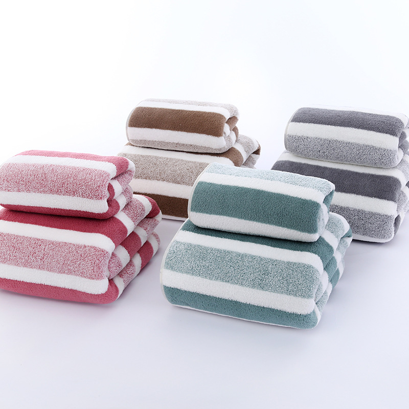 Home Textiles Towel Set - 2'li Paket Havlular, Güçlü Su Emiciliği,