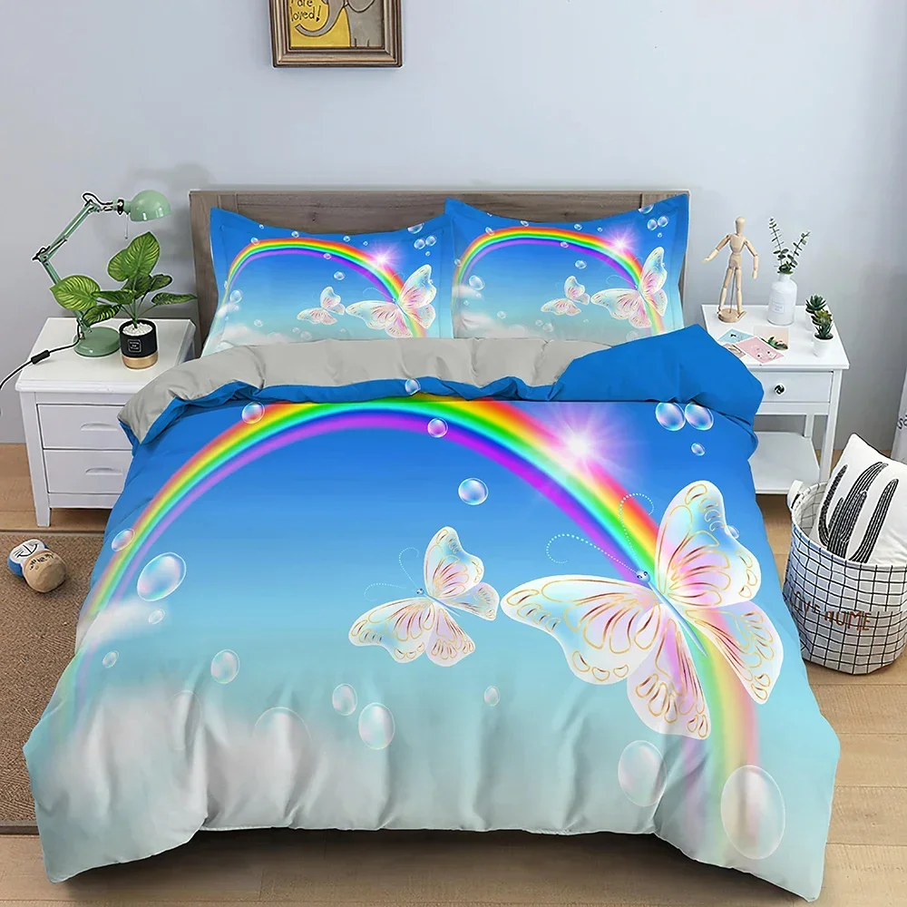 Galaxy Home Textiles - Yeni 3D Baskı Galaxy Kelebek Rahat