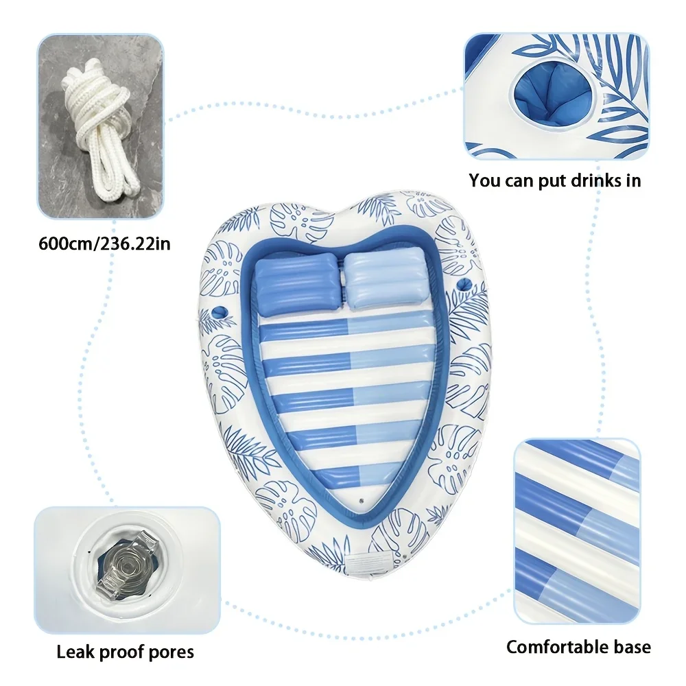 1 adet kalp şeklinde şişme hav - Fitted Sheet Deep incelemesi ve fiyatı