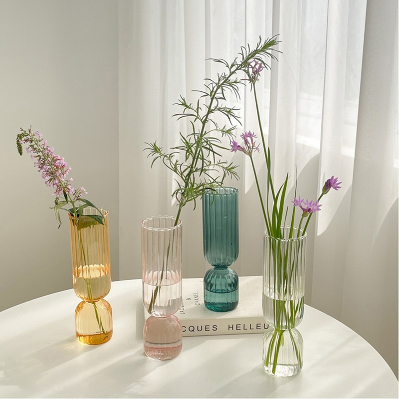 Nordic cam vazo küçük cam vazo - Xt Home Textiles incelemesi ve fiyatı