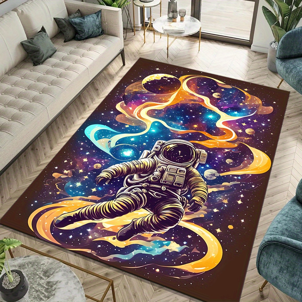 Spaceman Alan Halısı – Polyest - Galaxy Home Textiles incelemesi ve fiyatı