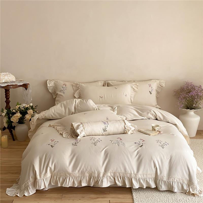 Lüks Çiçek Desenli Havlu Nakış - Home Textiles Towel Set incelemesi ve fiyatı