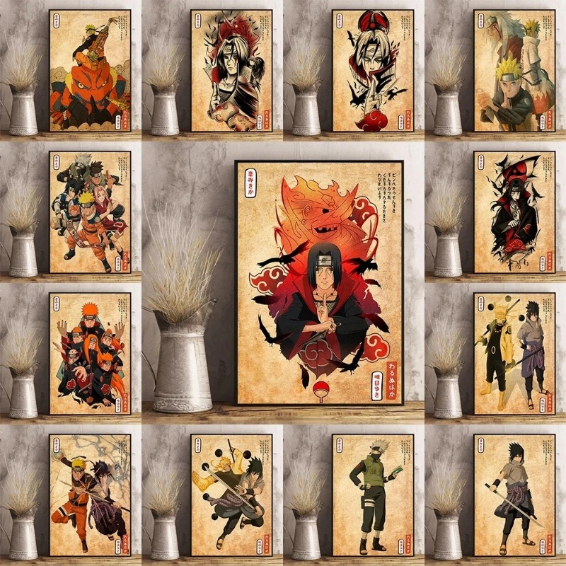 Japon animesi Naruto Poster Re - Xt Home Textiles incelemesi ve fiyatı