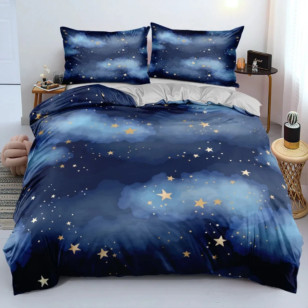Lüks Galaxy Koyu Mavi Rahat Yo - Galaxy Home Textiles incelemesi ve fiyatı